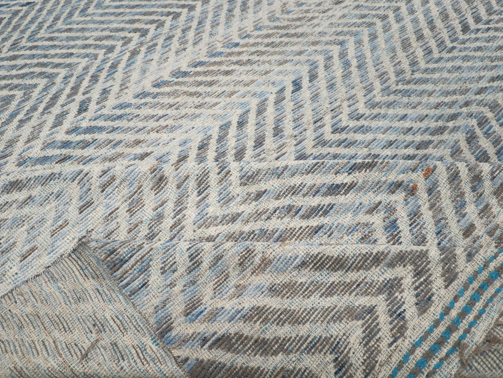 Modern Turkish Flatweave, No.31240 - Galerie Shabab
