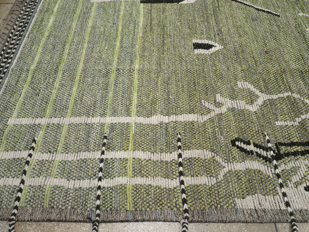 Moroccan Inspired Contemporary Turkish Large Room Size Carpet, No.31241 - Galerie Shabab