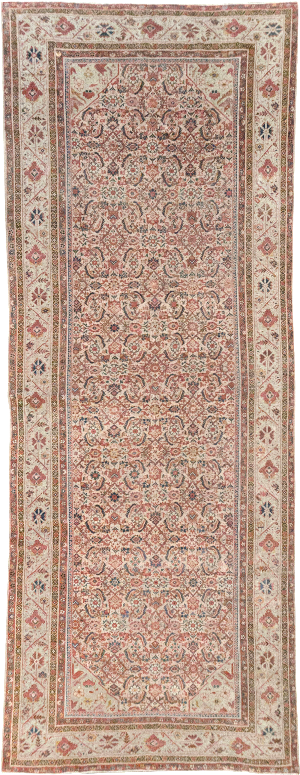 Antique Persian Fereghan Long and Narrow Gallery Carpet, No.31251 - Galerie Shabab