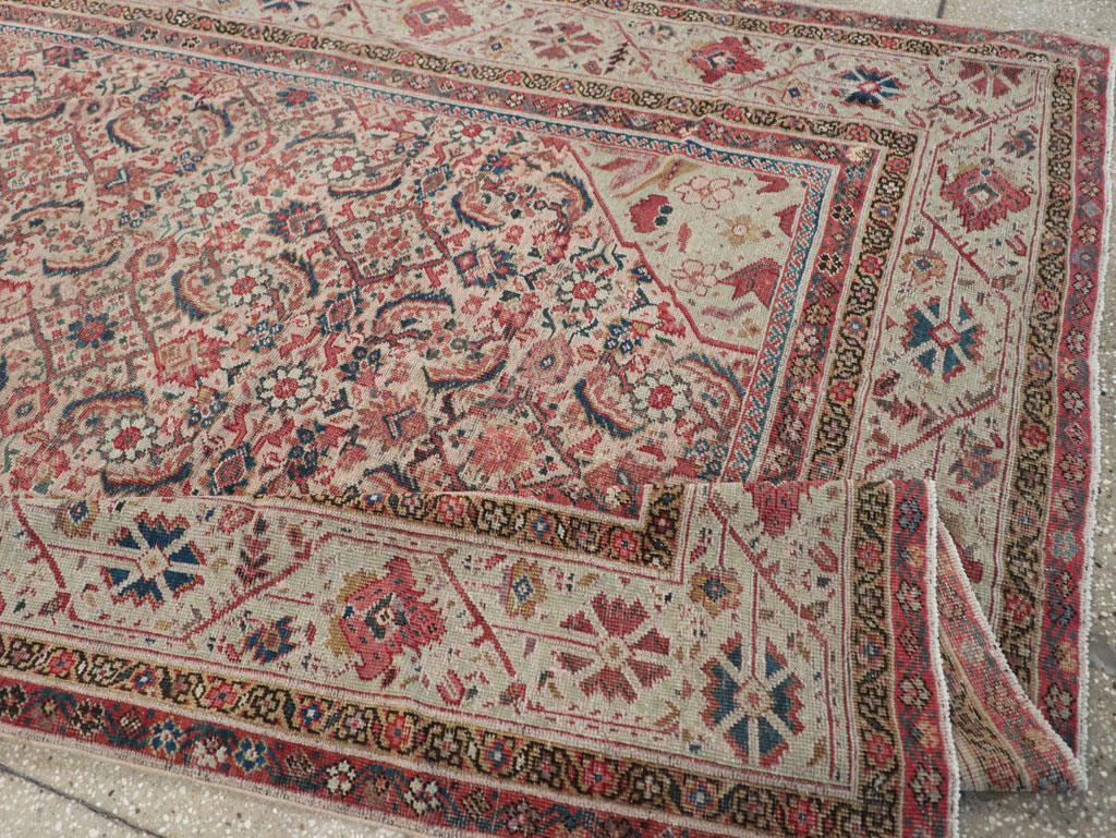 Antique Persian Fereghan Long and Narrow Gallery Carpet, No.31251 - Galerie Shabab