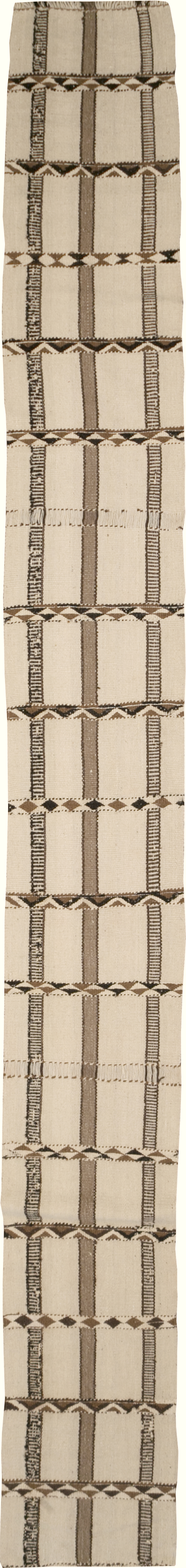 Vintage Turkish Flatweave Tribal Runner, No.31254 - Galerie Shabab