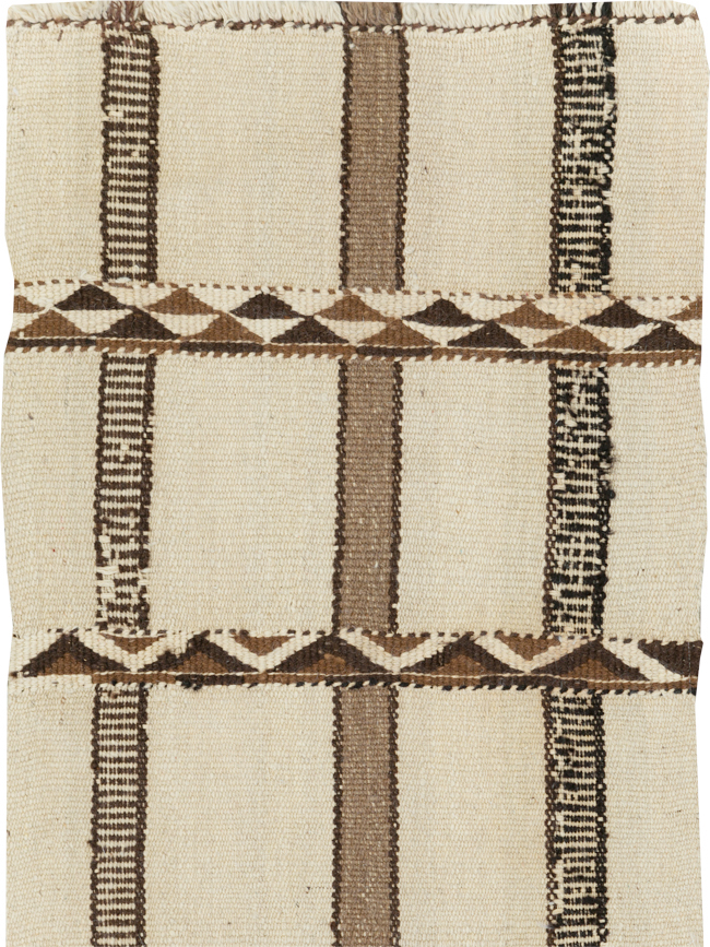 Vintage Turkish Flatweave Tribal Runner, No.31254 - Galerie Shabab