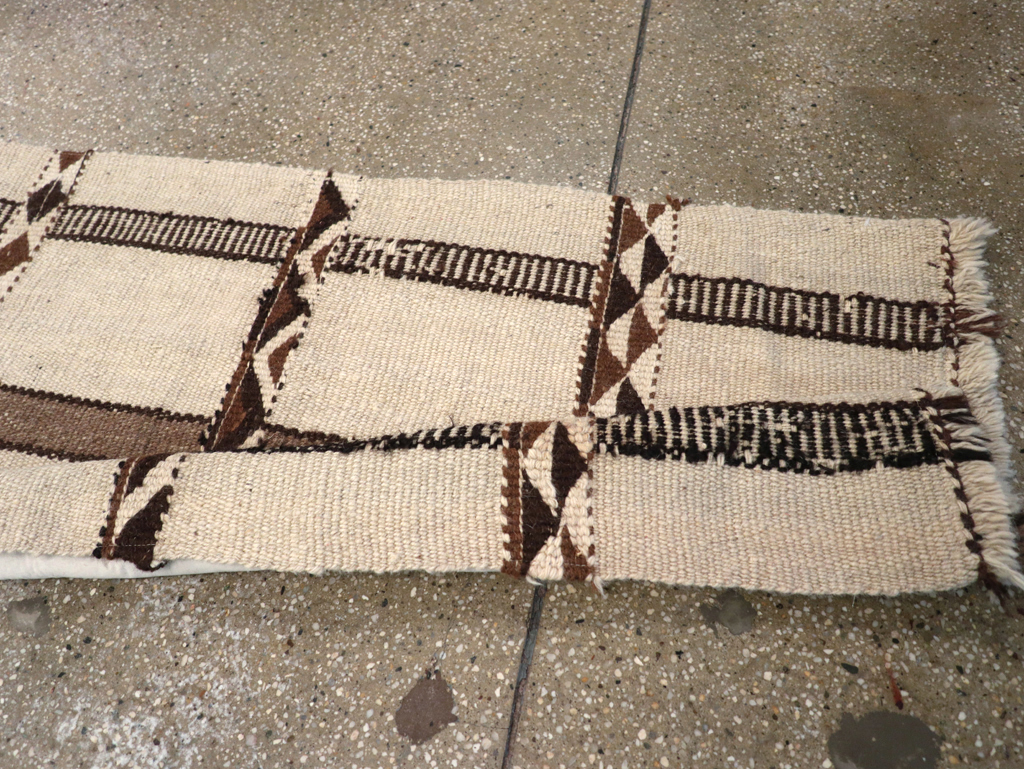 Vintage Turkish Flatweave Tribal Runner, No.31254 - Galerie Shabab