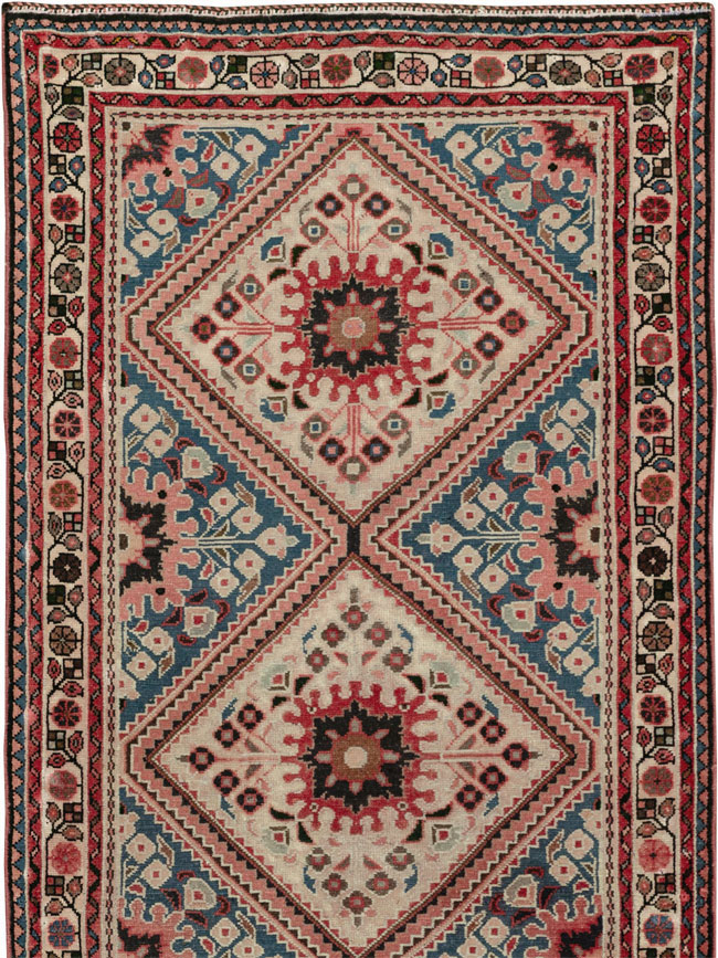 Vintage Persian Hamadan Long Runner, No.31256 - Galerie Shabab