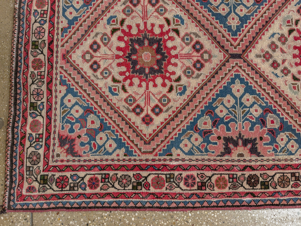 Vintage Persian Hamadan Long Runner, No.31256 - Galerie Shabab