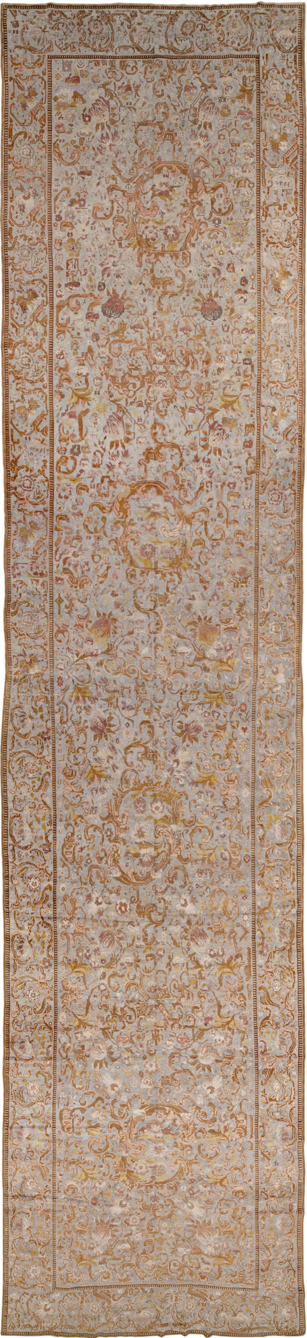 Antique Caucasian Karabagh Long and Narrow Carpet, No.31259 - Galerie Shabab