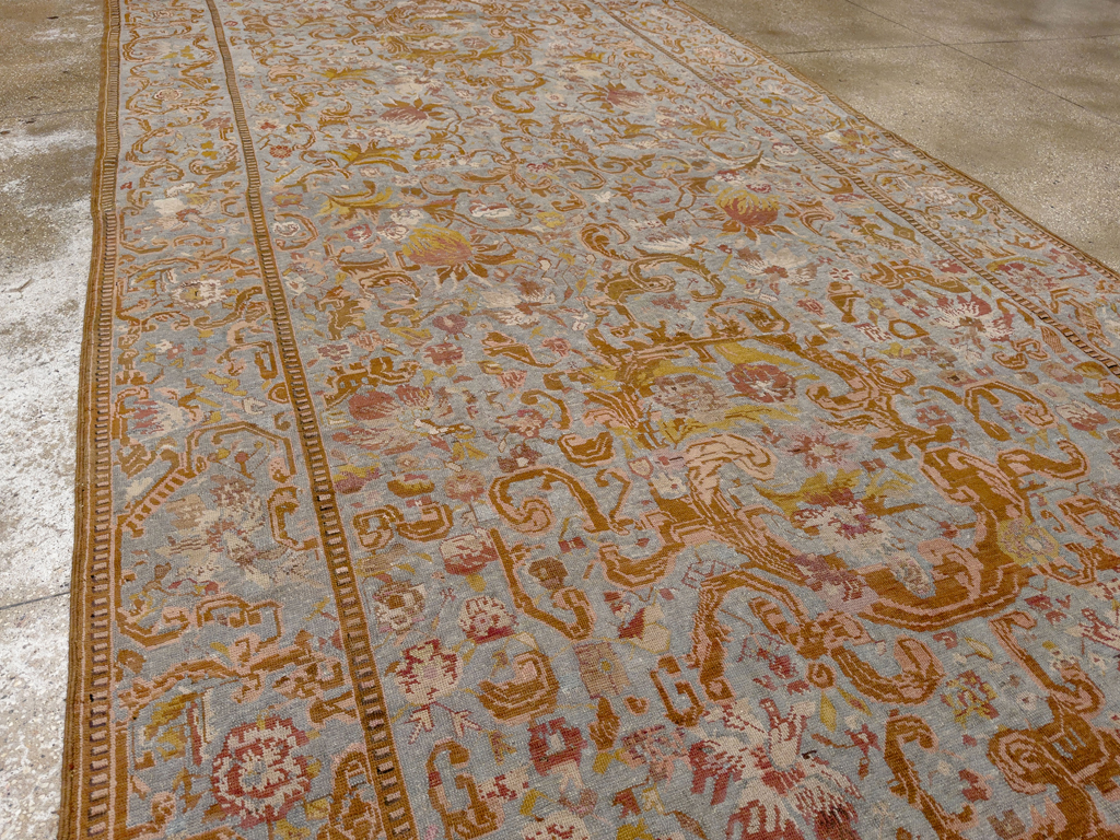 Antique Caucasian Karabagh Long and Narrow Carpet, No.31259 - Galerie Shabab