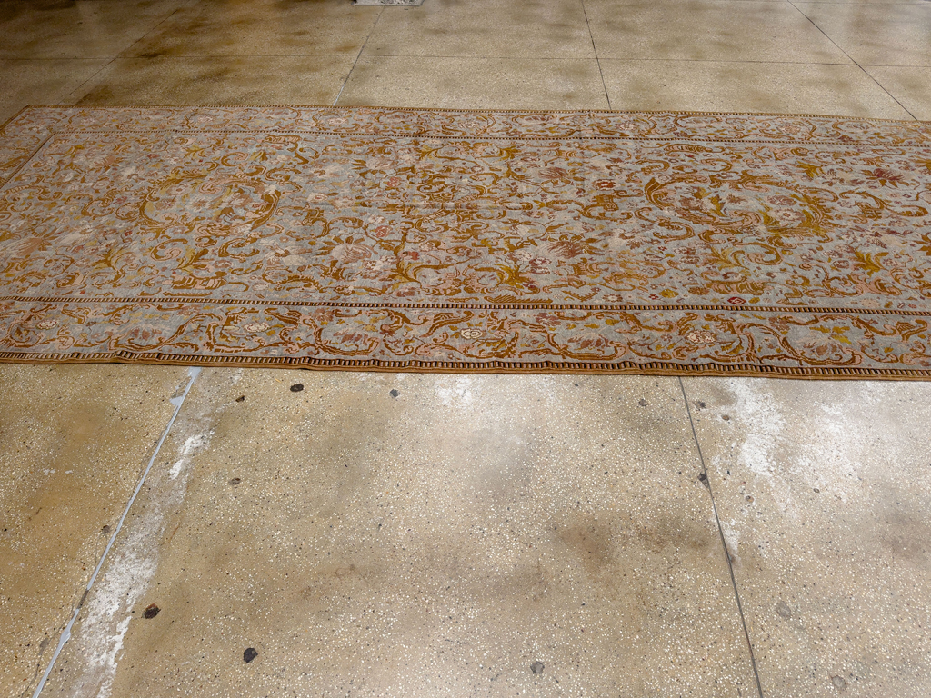 Antique Caucasian Karabagh Long and Narrow Carpet, No.31259 - Galerie Shabab