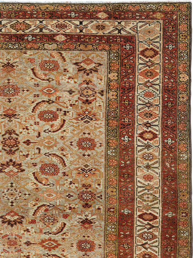 Antique Persian Kurdish Accent Rug, No.31261 - Galerie Shabab