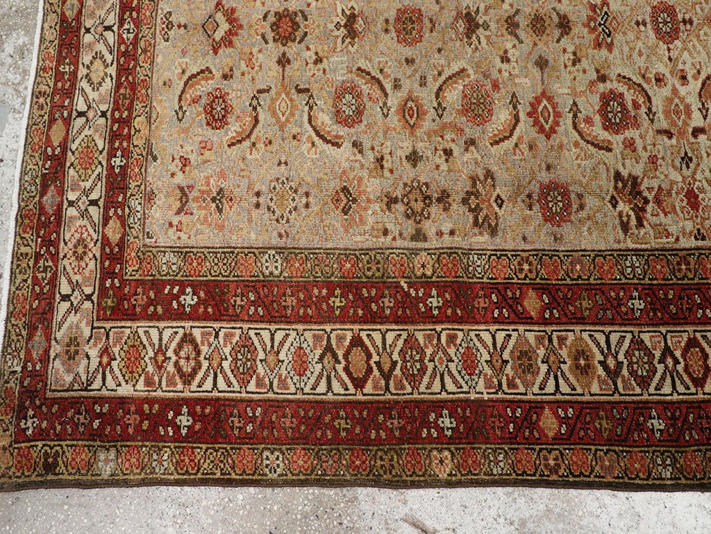 Antique Persian Kurdish Accent Rug, No.31261 - Galerie Shabab