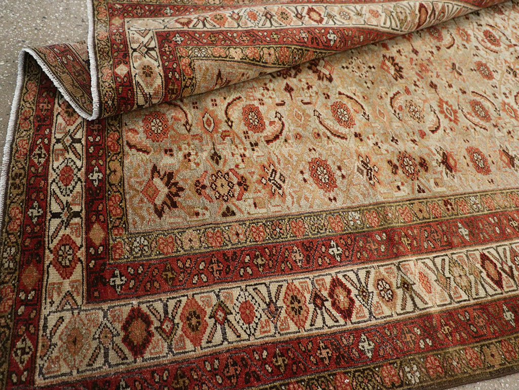 Antique Persian Kurdish Accent Rug, No.31261 - Galerie Shabab