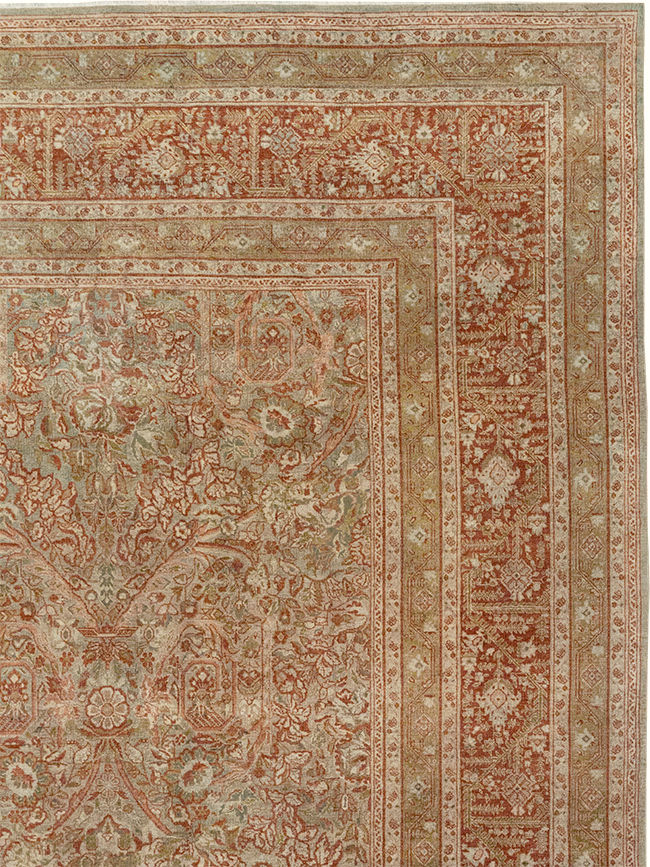 Antique Persian Tabriz Large Carpet, No.31263 - Galerie Shabab