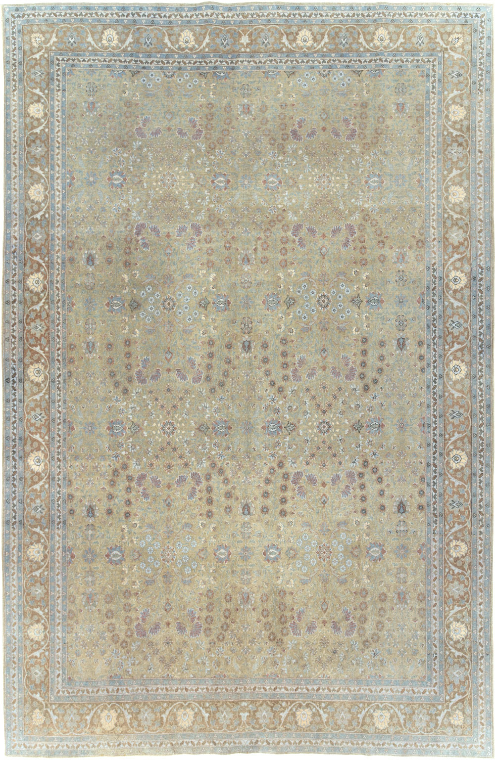 Vintage Turkish Sivas Accent Carpet, No.31264 - Galerie Shabab