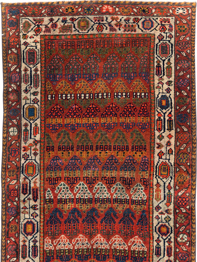 Antique Persian Malayer Long Runner, No.31265 - Galerie Shabab