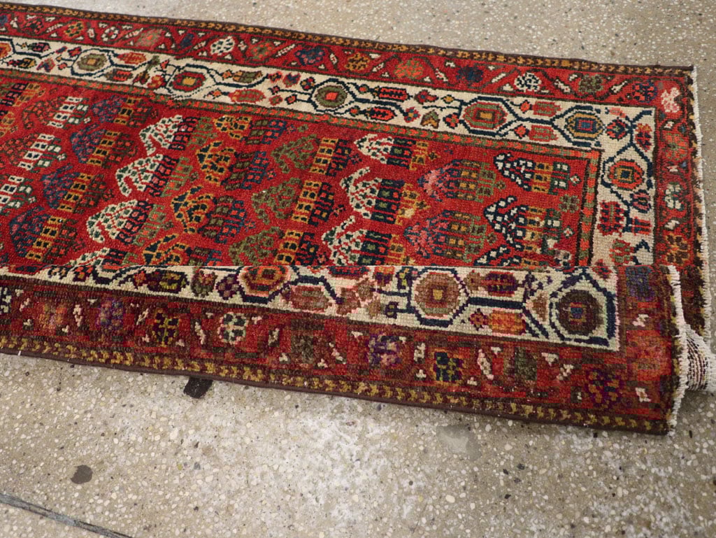 Antique Persian Malayer Long Runner, No.31265 - Galerie Shabab
