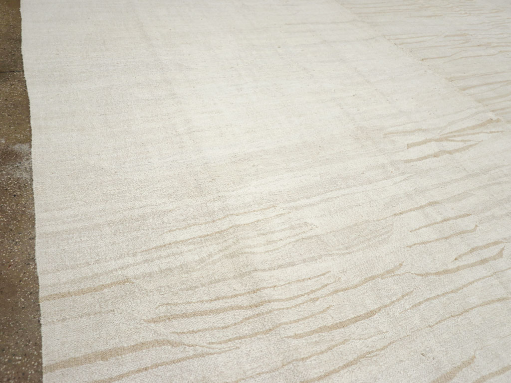 Vintage Turkish Flatweave Kilim Oversize Carpet, No.31267 - Galerie Shabab