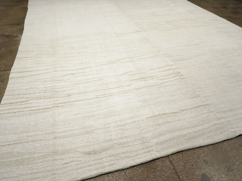 Vintage Turkish Flatweave Kilim Oversize Carpet, No.31267 - Galerie Shabab