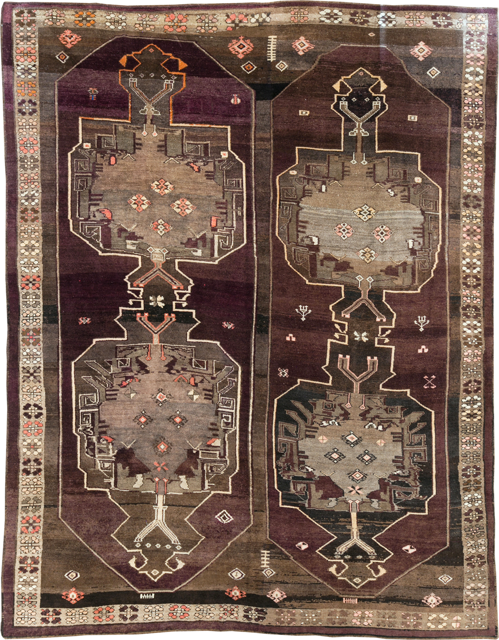 Vintage Turkish Anatolian Large Room Size Carpet, No.31269 - Galerie Shabab