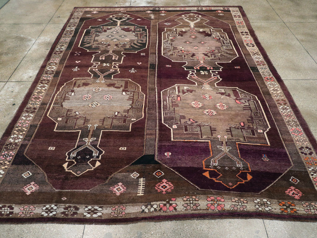 Vintage Turkish Anatolian Large Room Size Carpet, No.31269 - Galerie Shabab