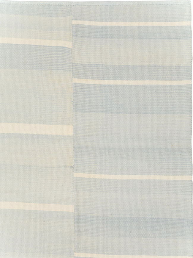 Contemporary Turkish Flatweave Kilim Room Size Carpet, No.31277 - Galerie Shabab