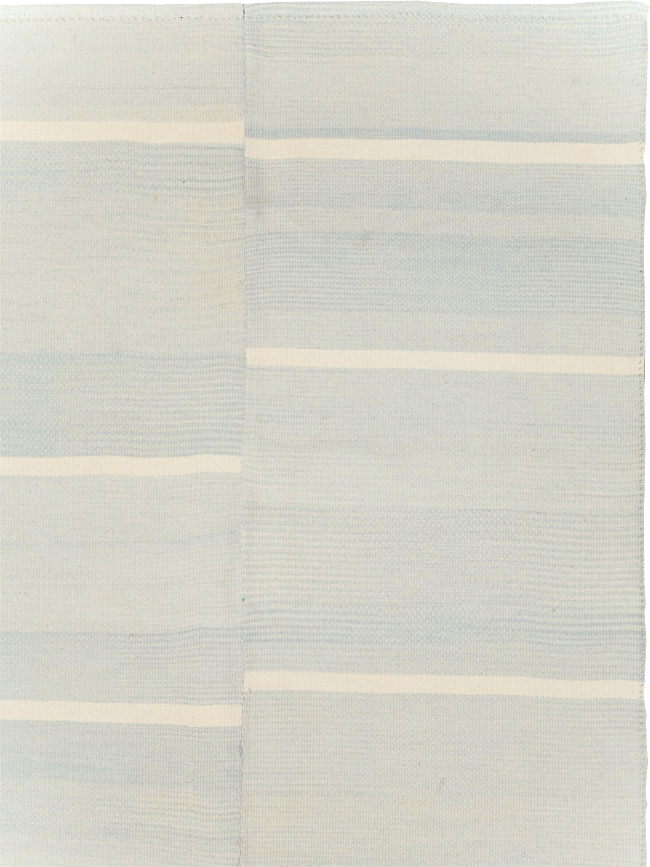 Contemporary Turkish Flatweave Kilim Room Size Carpet, No.31277 - Galerie Shabab