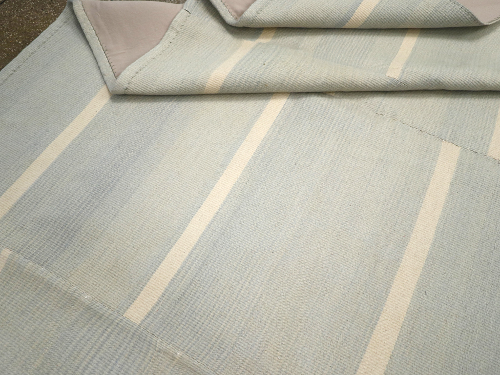 Contemporary Turkish Flatweave Kilim Room Size Carpet, No.31277 - Galerie Shabab