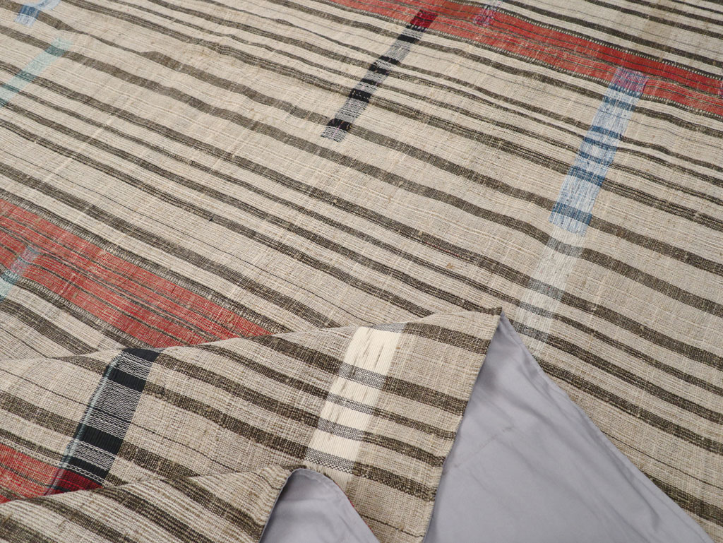 Vintage Turkish Flatweave Kilim , No.31282 - Galerie Shabab