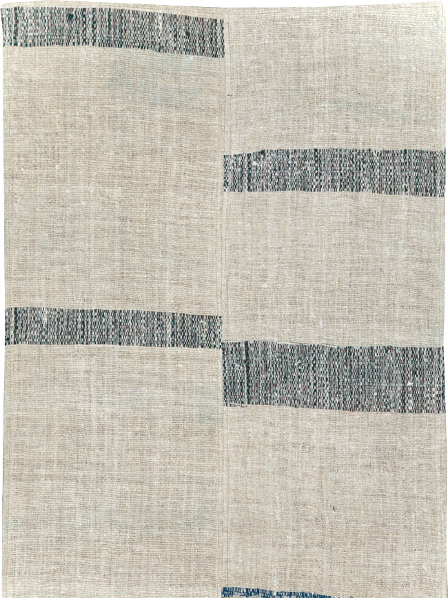 Vintage Turkish Flatweave Kilim Long Runner, No.31304 - Galerie Shabab