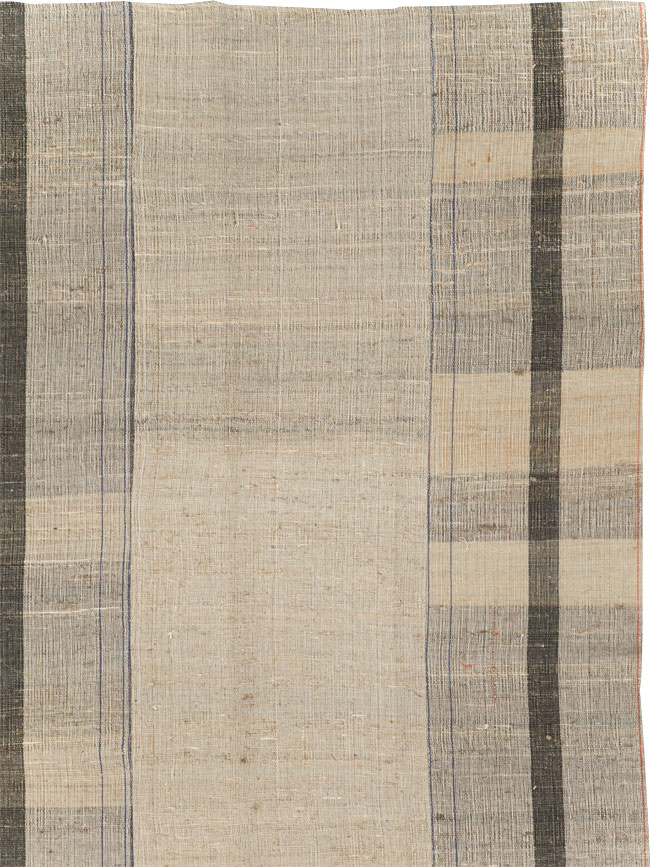 Vintage Turkish Flatweave Kilim Room Size Carpet, No.31308 - Galerie Shabab