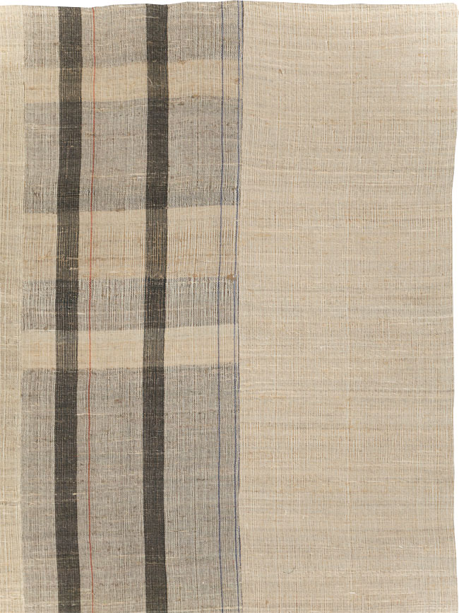 Vintage Turkish Flatweave Kilim Room Size Carpet, No.31308 - Galerie Shabab