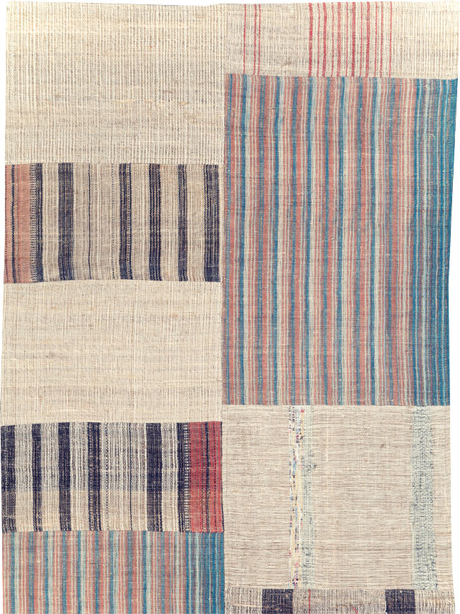 Vintage Turkish Flatweave Runner, No.31310 - Galerie Shabab
