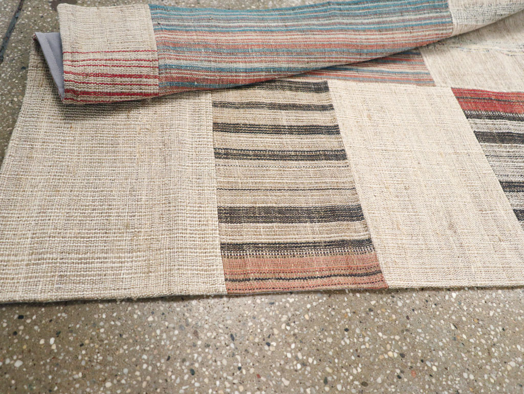 Vintage Turkish Flatweave Runner, No.31310 - Galerie Shabab