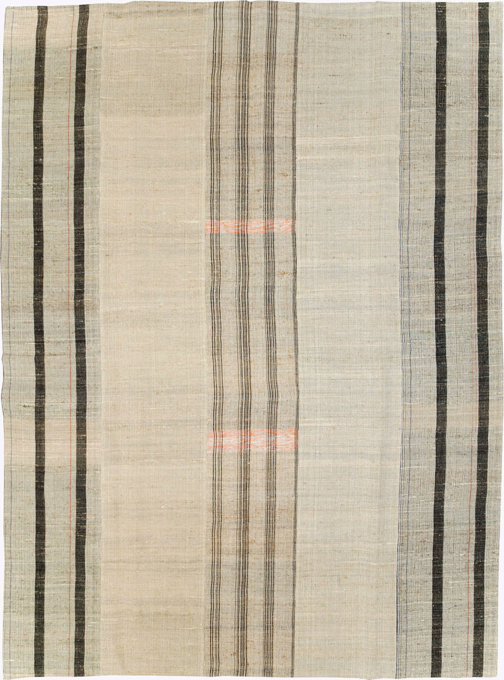 Vintage Turkish Flatweave Kilim Room Size Carpet, No.31313 - Galerie Shabab