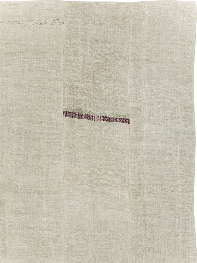 Vintage Turkish Flatweave Kilim Room Size Carpet, No.31314 - Galerie Shabab