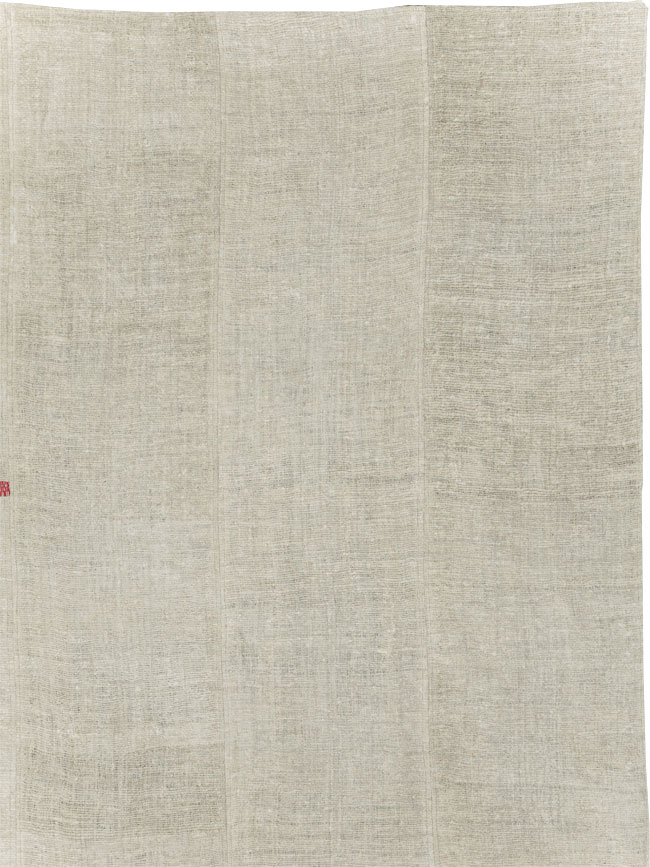 Vintage Turkish Flatweave Kilim Room Size Carpet, No.31314 - Galerie Shabab