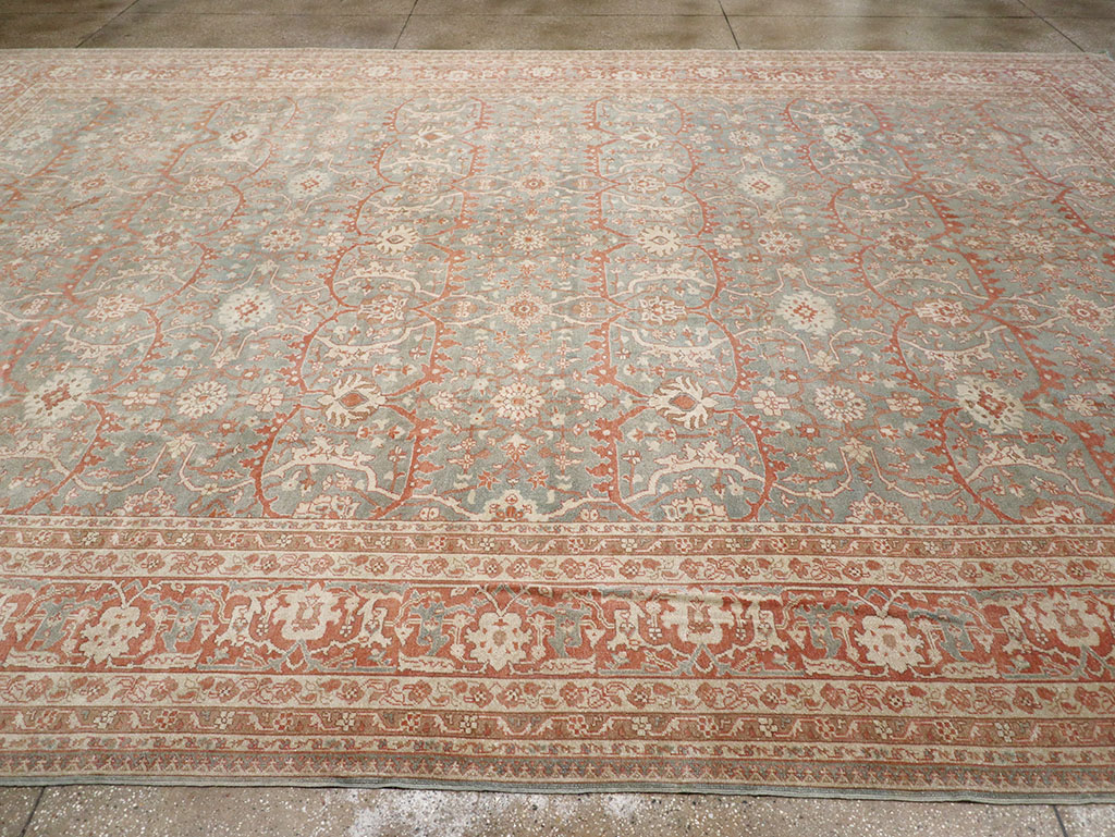 Vintage Turkish Sivas Large Room Size Carpet, No.31317 - Galerie Shabab