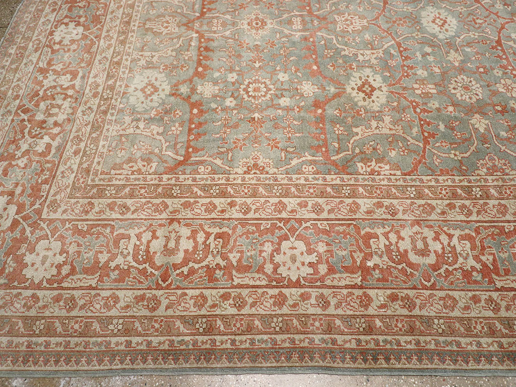 Vintage Turkish Sivas Large Room Size Carpet, No.31317 - Galerie Shabab