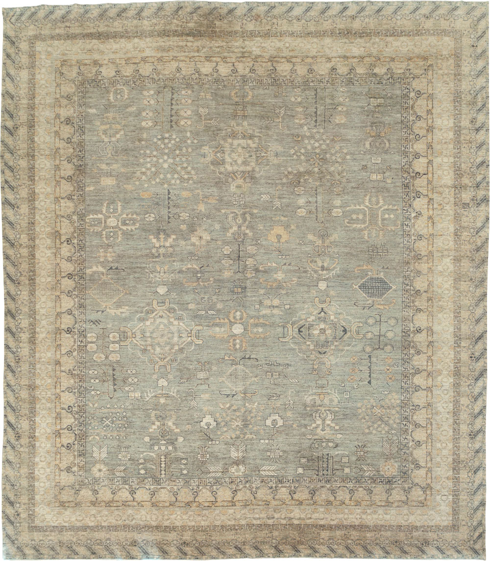 Modern East Turkestan Khotan Large Carpet, No.31333 - Galerie Shabab