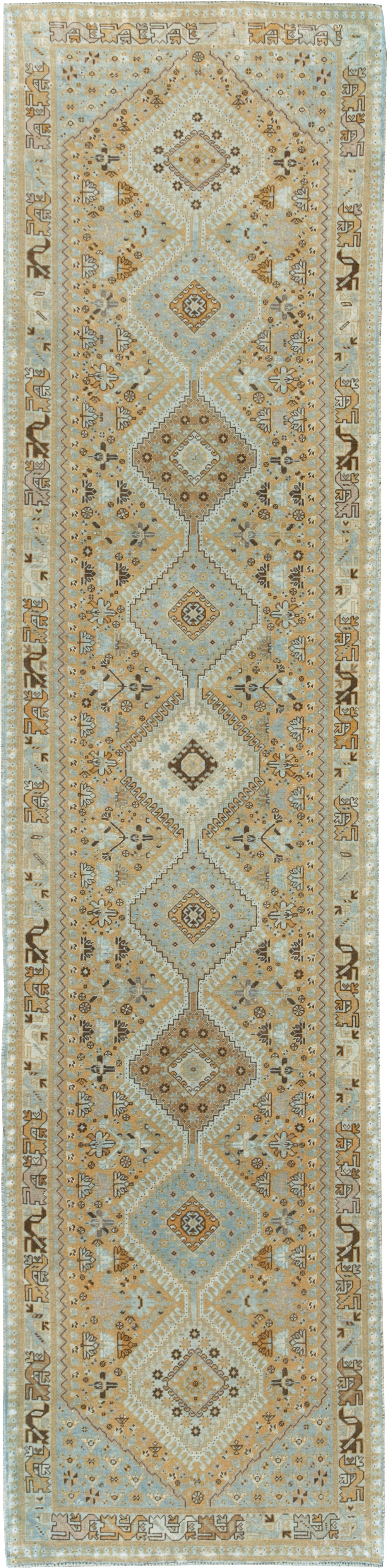 Antique Persian Afshar Small Runner, No.31347 - Galerie Shabab