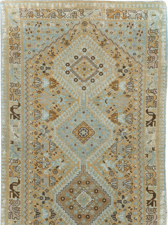 Antique Persian Afshar Small Runner, No.31347 - Galerie Shabab