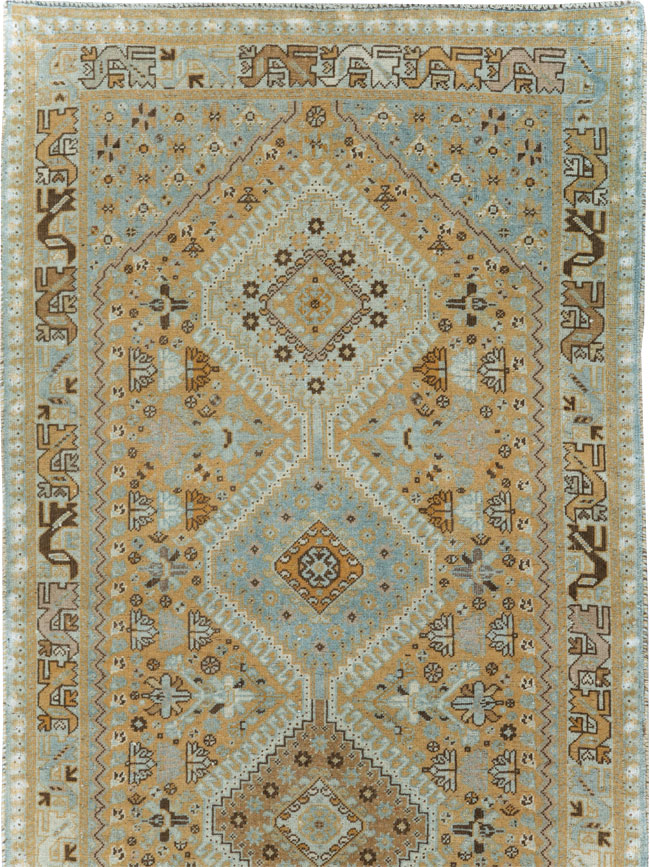 Antique Persian Afshar Small Runner, No.31347 - Galerie Shabab