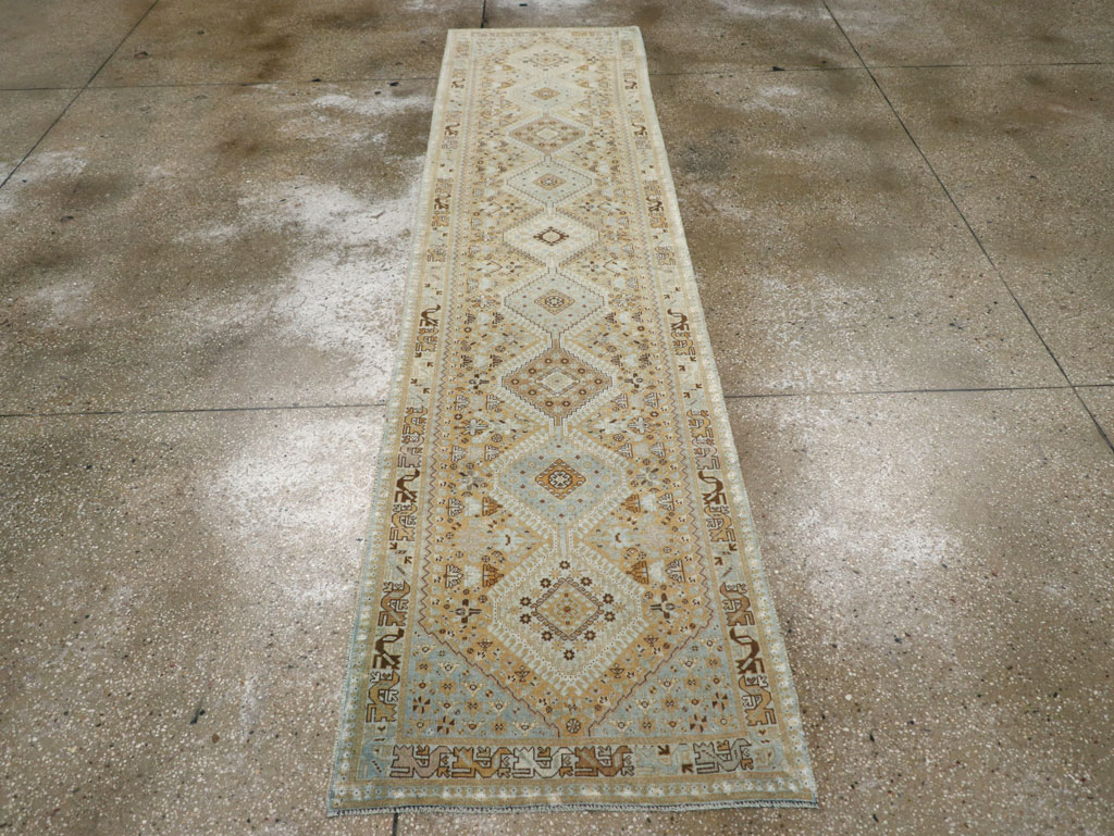 Antique Persian Afshar Small Runner, No.31347 - Galerie Shabab