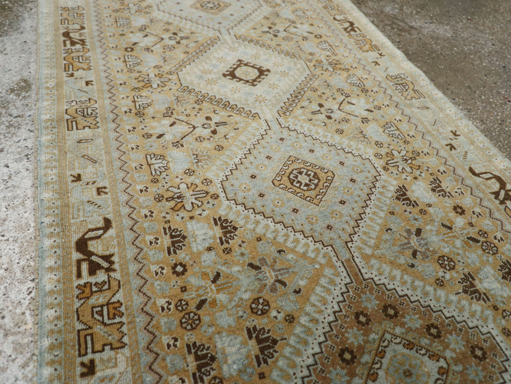 Antique Persian Afshar Small Runner, No.31347 - Galerie Shabab