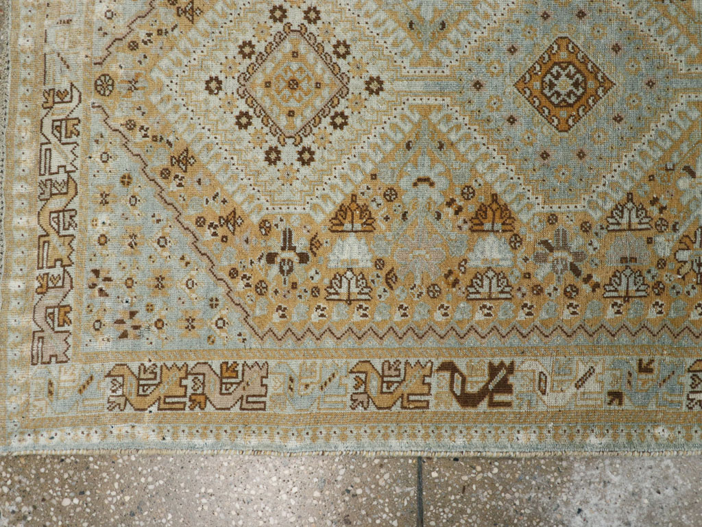 Antique Persian Afshar Small Runner, No.31347 - Galerie Shabab