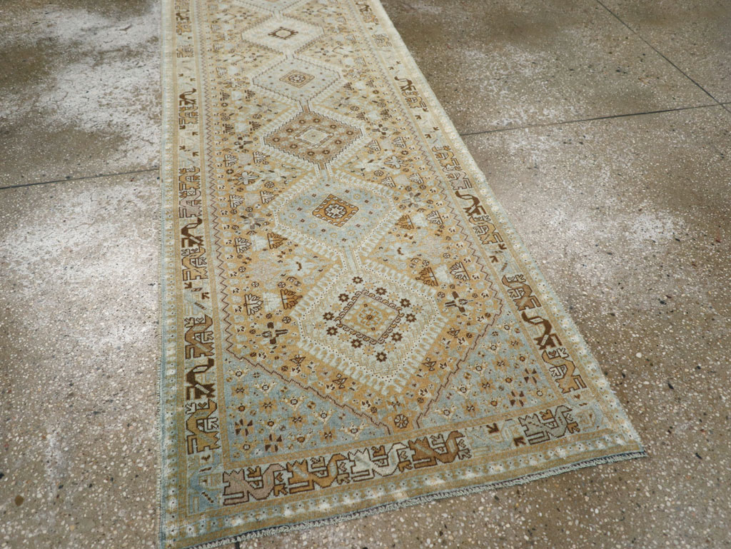 Antique Persian Afshar Small Runner, No.31347 - Galerie Shabab