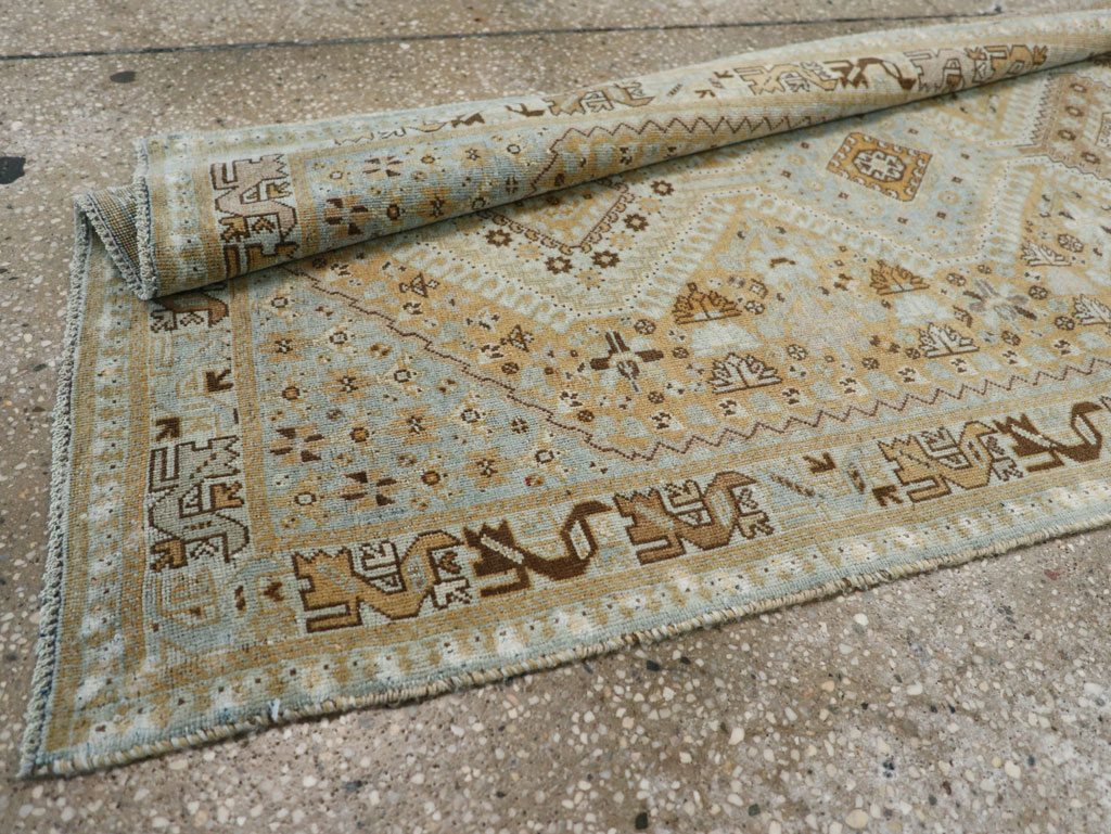 Antique Persian Afshar Small Runner, No.31347 - Galerie Shabab