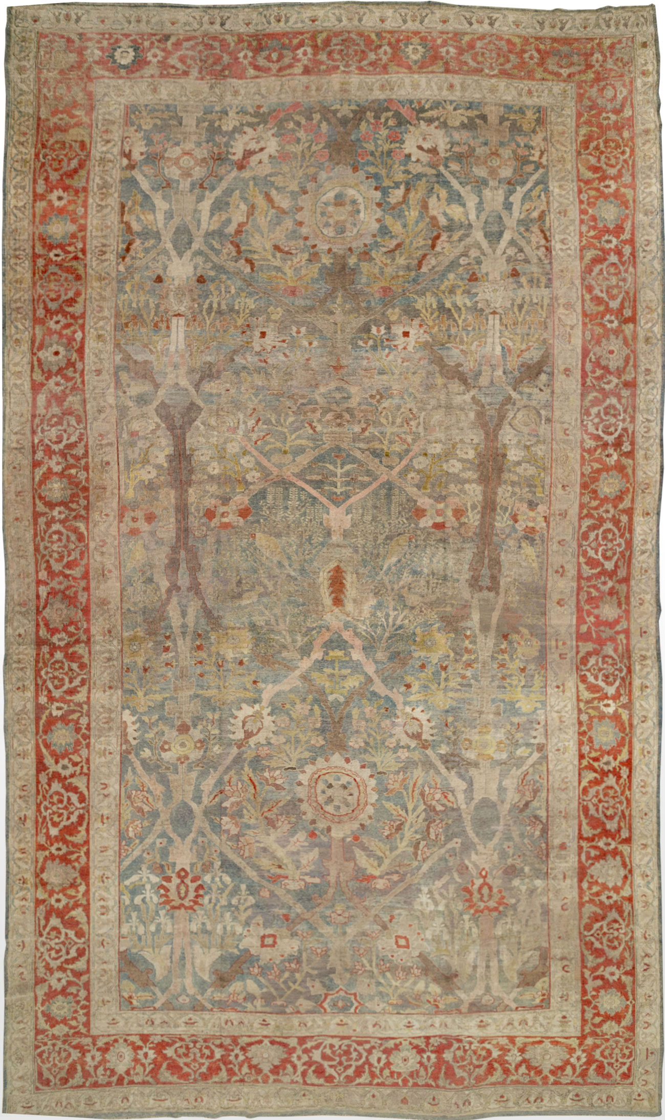 Antique Persian Bidjar Oversize Carpet, No.31358 - Galerie Shabab