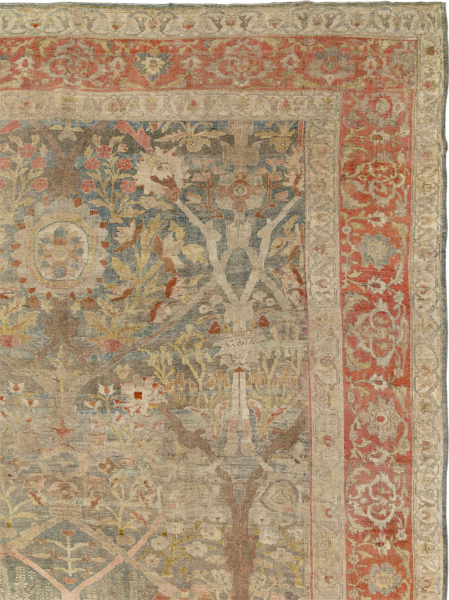 Antique Persian Bidjar Oversize Carpet, No.31358 - Galerie Shabab