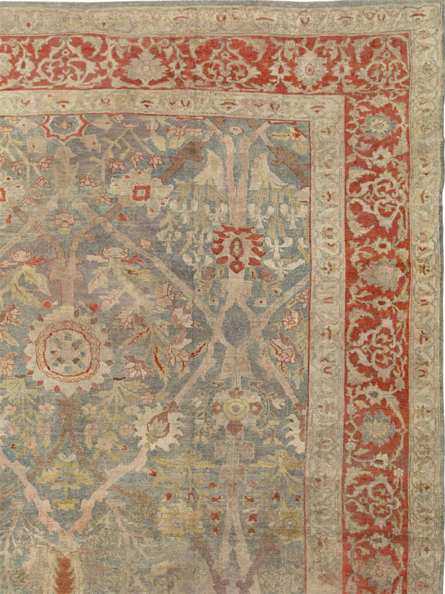 Antique Persian Bidjar Oversize Carpet, No.31358 - Galerie Shabab