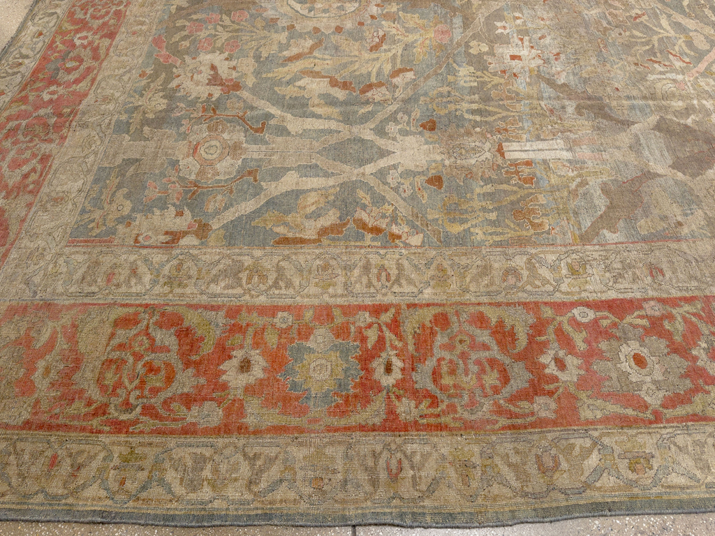 Antique Persian Bidjar Oversize Carpet, No.31358 - Galerie Shabab